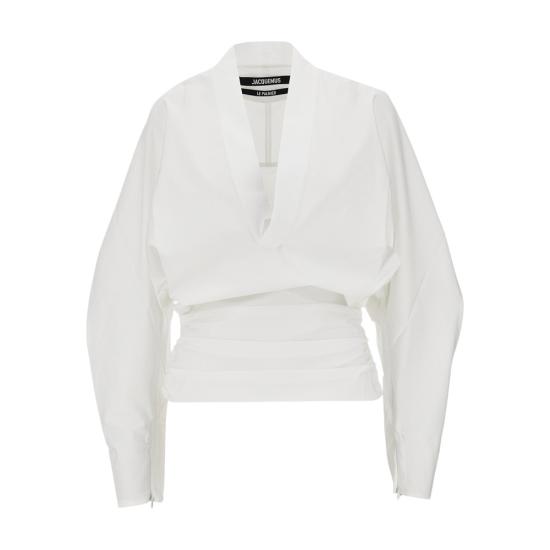26FW 자크뮈스 블라우스 TOW00928AW00780 White