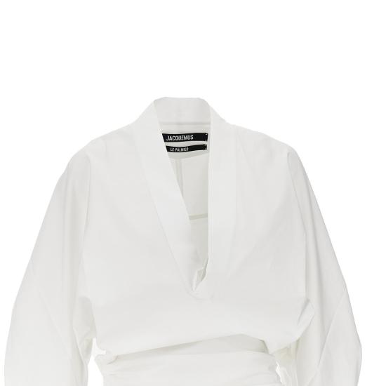 26FW 자크뮈스 블라우스 TOW00928AW00780 White - JACQUEMUS