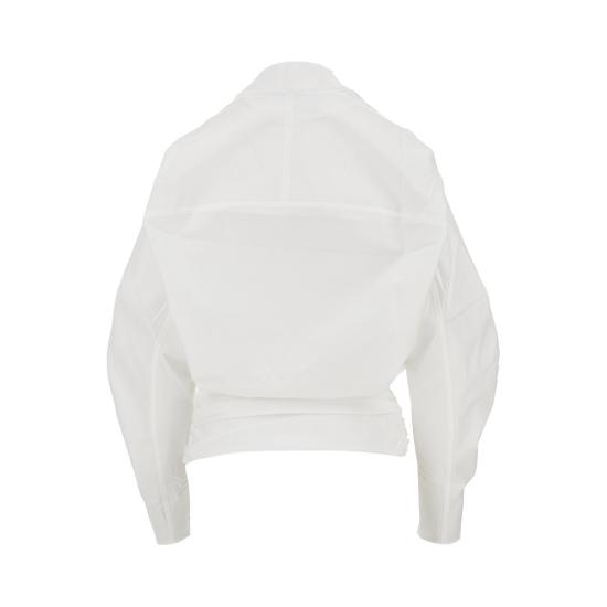 26FW 자크뮈스 블라우스 TOW00928AW00780 White - JACQUEMUS
