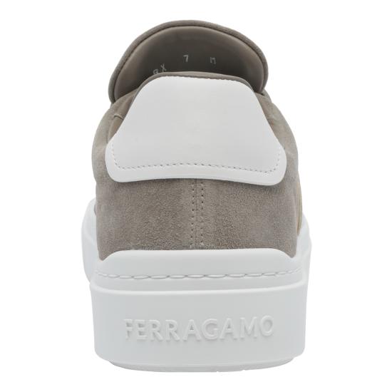 26FW 살바토레 페라가모 스니커즈 796392 02B016BIANCO OTTICO GREY - SALVATORE FERRAGAMO