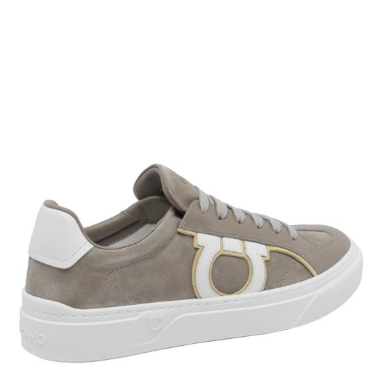 26FW 살바토레 페라가모 스니커즈 796392 02B016BIANCO OTTICO GREY - SALVATORE FERRAGAMO