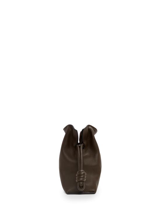 26FW 로에베 나파 카프스킨 미니 플라멘코 클러치 A411FC2XA6 BROWN - LOEWE