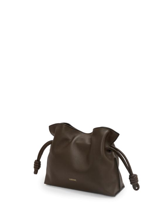 26FW 로에베 나파 카프스킨 미니 플라멘코 클러치 A411FC2XA6 BROWN - LOEWE