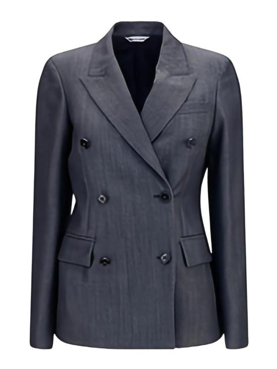 26FW 발렌시아가 오버사이즈 가죽 레이서 자켓 872296TUT444100 BLUE