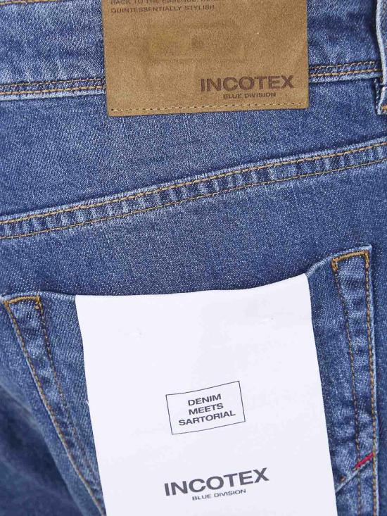 25FW 인코텍스 스트레이트 팬츠 BS003L2633AW01A BLUE - INCOTEX