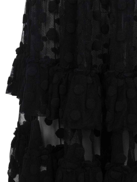 26SS 드리스 반 노튼 미디 스커트 110E16 BLACK - DRIES VAN NOTEN