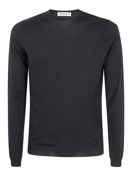 25FW 고즈 보태니컬 스웨터 101BLACK