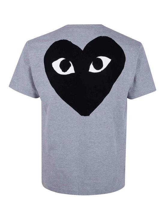 25FW 꼼데가르송 반팔 티셔츠 AXT0721 Grey - COMME DES GARCONS