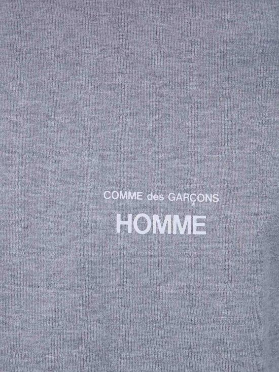 25FW 꼼데가르송 반팔 티셔츠 HQT101GREY - COMME DES GARCONS