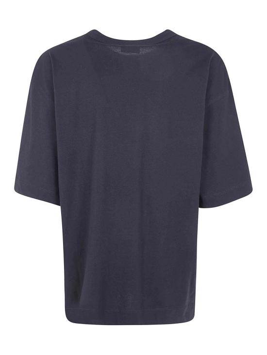 25FW 드리스 반 노튼 반팔 티셔츠 26101110136009E15 BLACK - DRIES VAN NOTEN