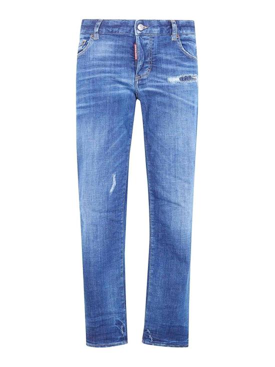25FW 디스퀘어드2 스트레이트 팬츠 S75LB1164S30872470 Blue