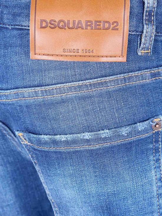 25FW 디스퀘어드2 스트레이트 팬츠 S75LB1164S30872470 Blue - DSQUARED2