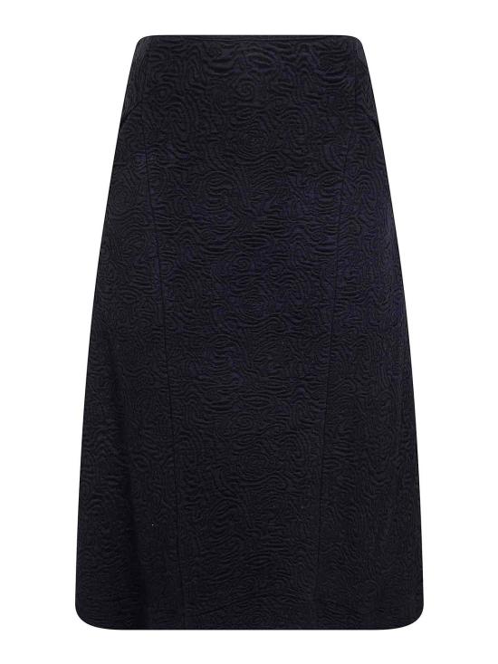 25FW 드리스 반 노튼 스커트 26101116030509E15 BLACK