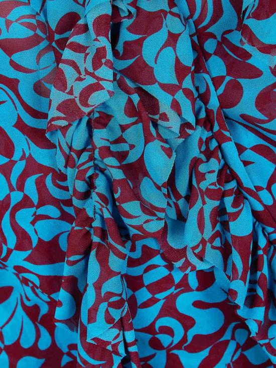 25FW 드리스 반 노튼 블라우스 26113071930065E15 BLUE - DRIES VAN NOTEN