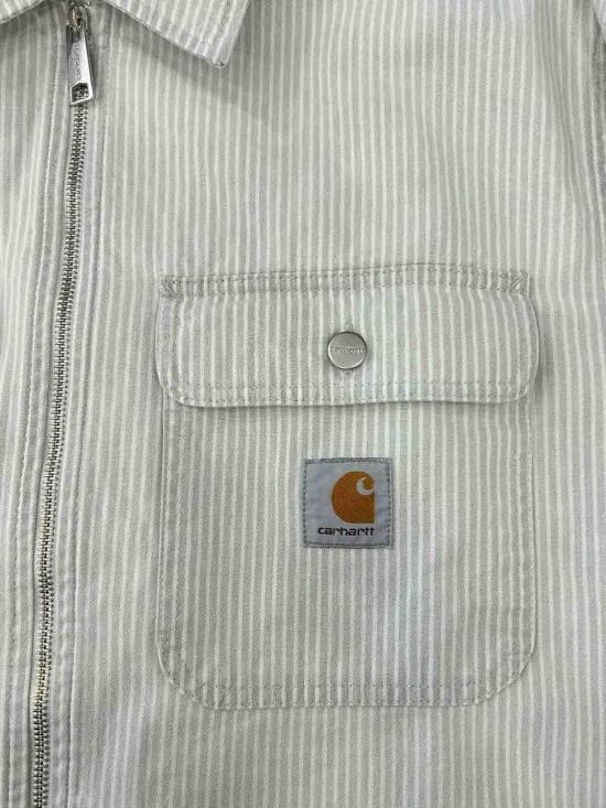 26SS 칼하트 WIP 머서 셔츠 잭 머서 스트라이프 I036495JAC3OK35 DENIM - CARHARTT