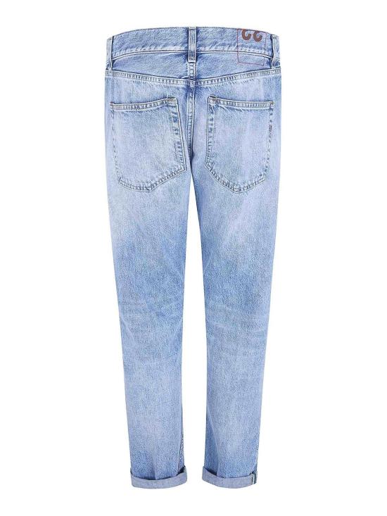 25FW 돈답 스트레이트 팬츠 UP563DFE286UMR4800 BLUE - DONDUP