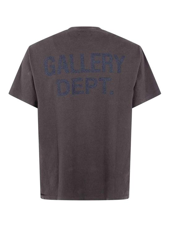 25FW 갤러리 디파트먼트 반팔 티셔츠 TOP043GRAPHITE Black - GALLERY DEPT