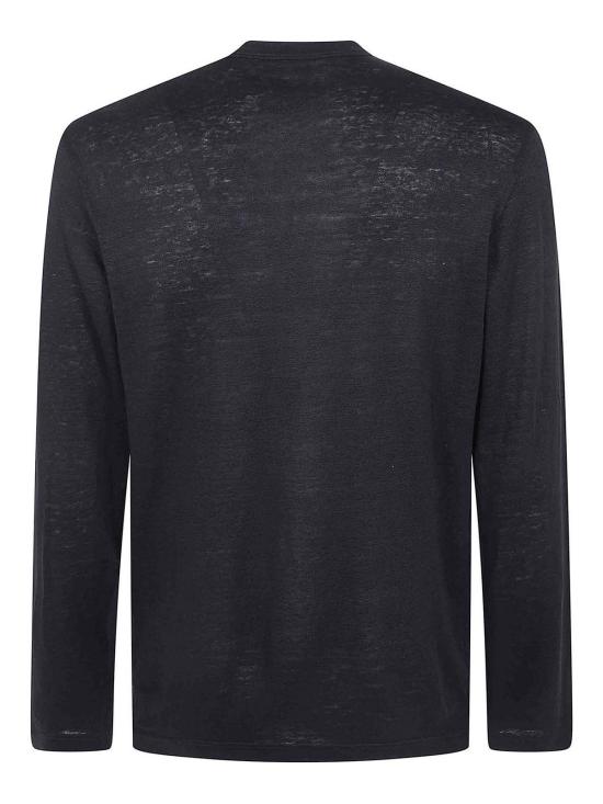 25FW 그랑싸쏘 반팔 티셔츠 6010796803281 Black - GRAN SASSO