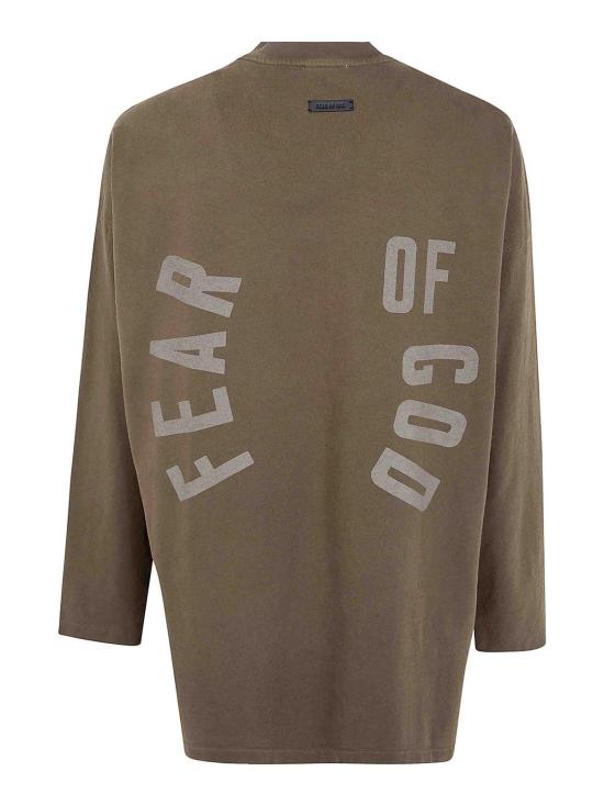 25FW 피어오브갓 반팔 티셔츠 FG9M109954HWJ298 Brown - FEAR OF GOD