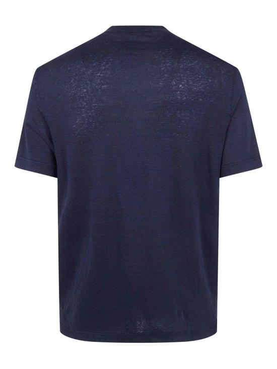 25FW 필리포 드 로렌티스 반팔 티셔츠 TSMCJERLINU890 Blue - FILIPPO DE LAURENTIIS