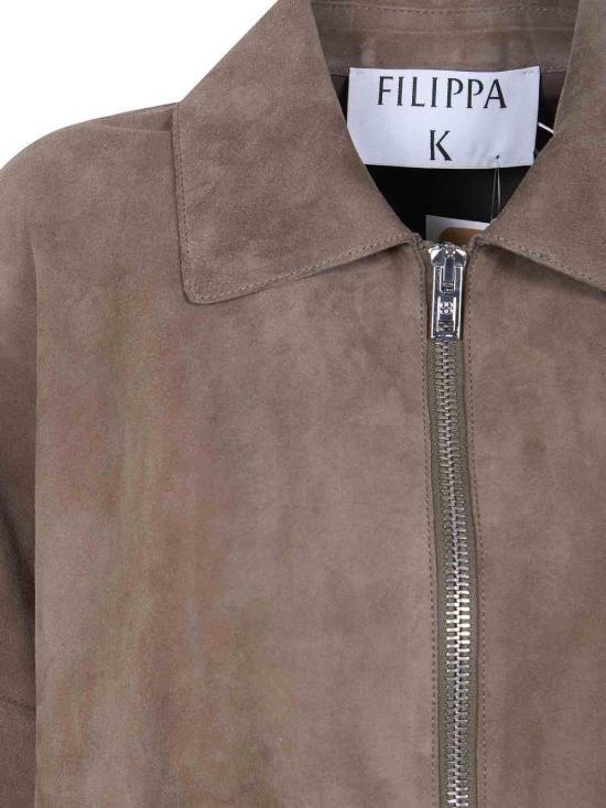 25FW 필리파 케이 가죽 자켓 3208501830183 GREEN - FILIPPA K