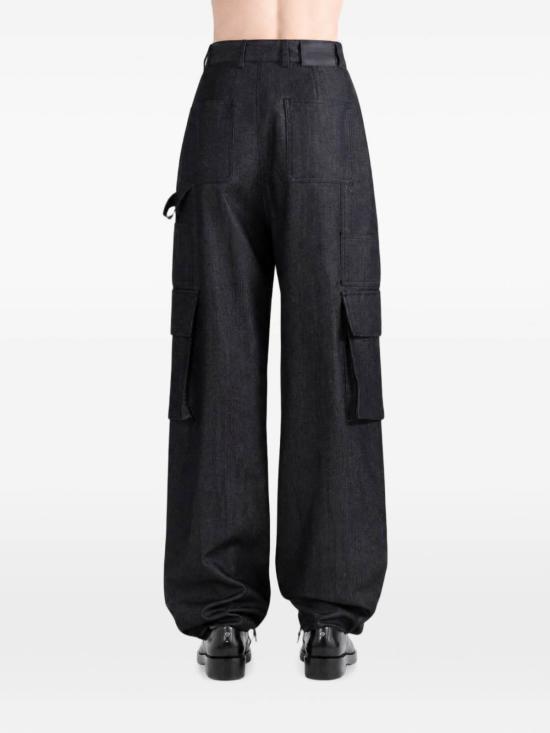 26FW 발렌시아가 유틸리티 울 카고 팬츠 A002ADTUT444100 BLUE - BALENCIAGA