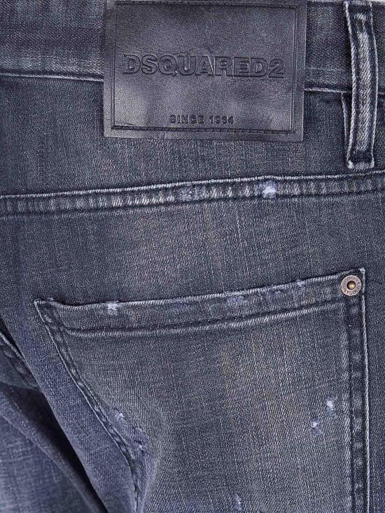 25FW 디스퀘어드2 스트레이트 팬츠 S74LB1912S30357900 BLACK - DSQUARED2