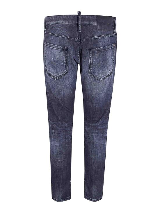 25FW 디스퀘어드2 스트레이트 팬츠 S74LB1912S30357900 BLACK - DSQUARED2