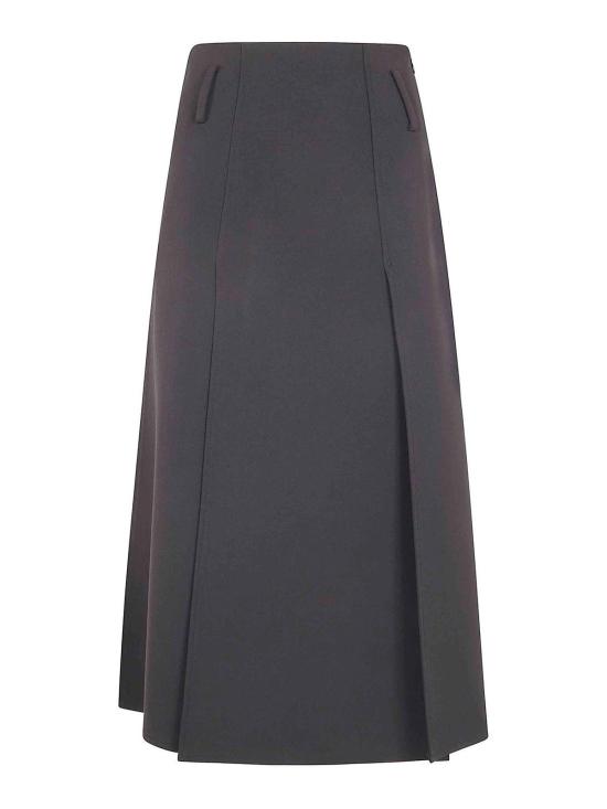 25FW 닥터 호프 롱 스커트 489341790019 BLACK
