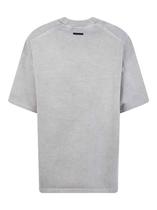 25FW 피어오브갓 반팔 티셔츠 125SP265352FWFADED Grey - FEAR OF GOD