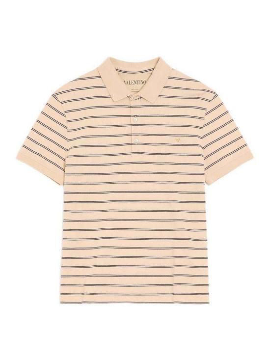 26FW 발렌티노 가라바니 폴로 티셔츠 9V3MH01KBGVRFC Beige