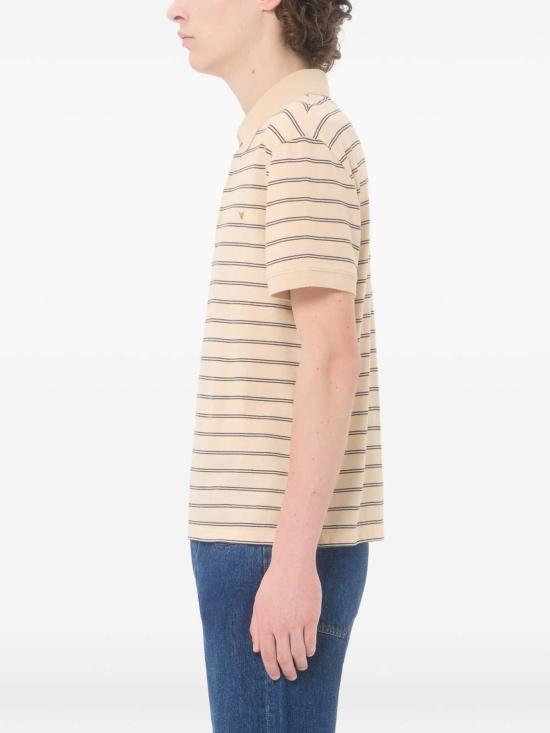 26FW 발렌티노 가라바니 폴로 티셔츠 9V3MH01KBGVRFC Beige - VALENTINO GARAVANI