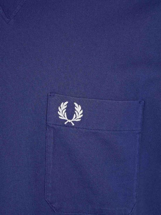 25FW 프레드페리 반팔 티셔츠 FPM245758143 Blue - FRED PERRY