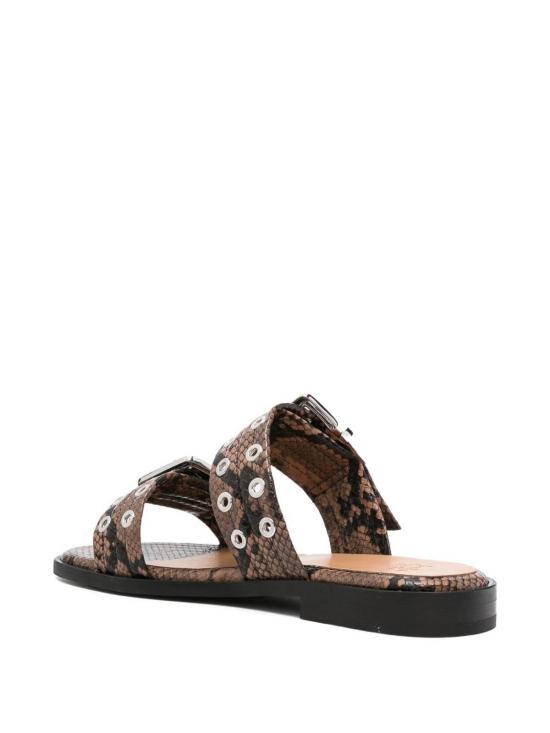 26SS 가니 샌들 B102018005W ANIMAL PRINT - GANNI