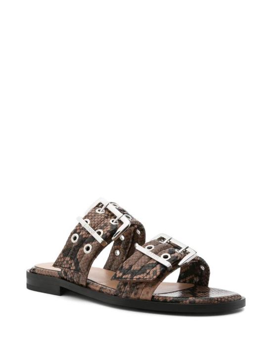 26SS 가니 샌들 B102018005W ANIMAL PRINT - GANNI