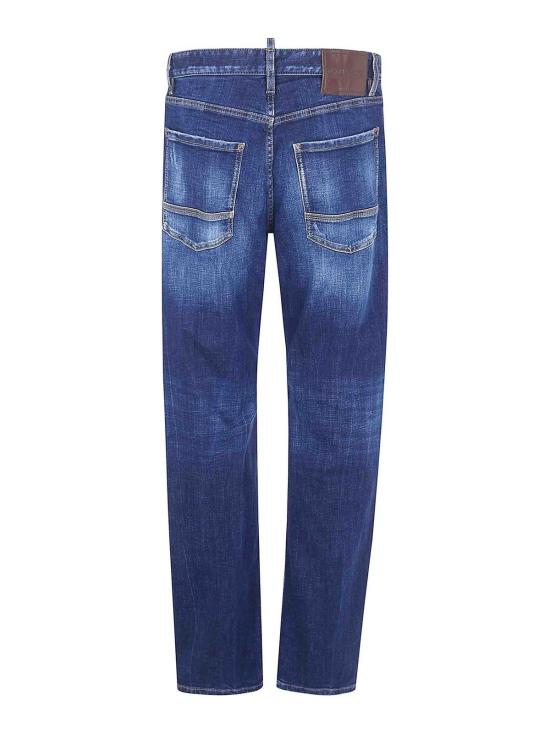 25FW 디스퀘어드2 스트레이트 팬츠 S74LB1916S30664470 BLUE - DSQUARED2