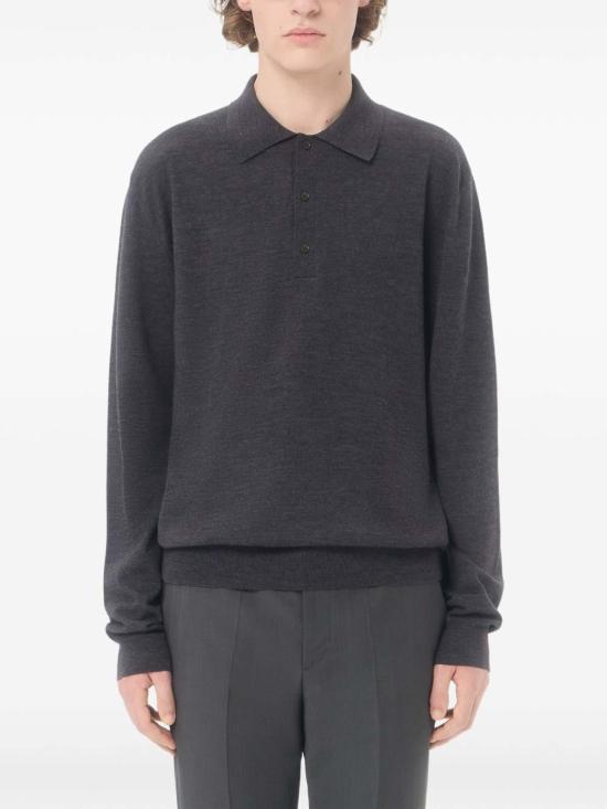 26FW 발렌티노 가라바니 폴로 티셔츠 9V3KP04UBH9081 Dark Grey - VALENTINO GARAVANI