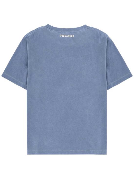 26SS 디스퀘어드2 반팔 티셔츠 S75GD0519D20108470 BLUE - DSQUARED2