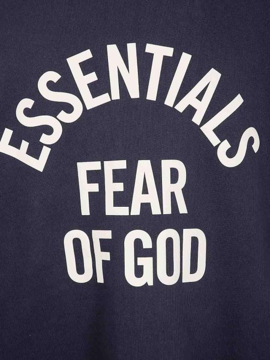 25FW 피어오브갓 반팔 티셔츠 125SP262001FFADED Black - FEAR OF GOD