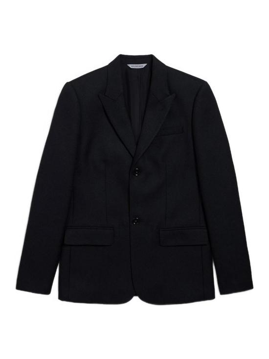 26FW 발렌시아가 싱글 브레스티드 슬림핏 자켓 A001XYTKT291000 Black