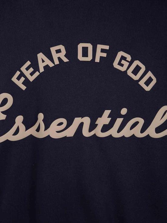 25FW 피어오브갓 90s 로고 크루넥 스웨트셔츠 192SP264451FFADED BLACK - FEAR OF GOD