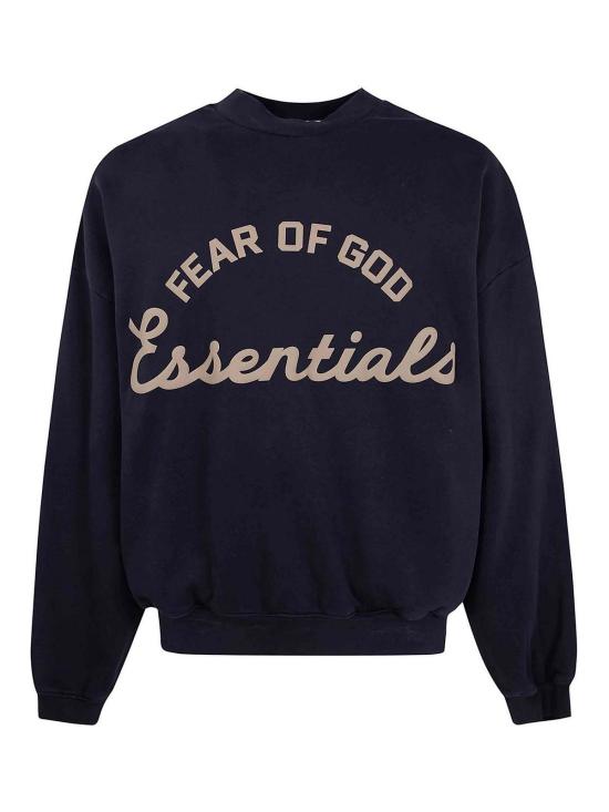 25FW 피어오브갓 90s 로고 크루넥 스웨트셔츠 192SP264451FFADED BLACK