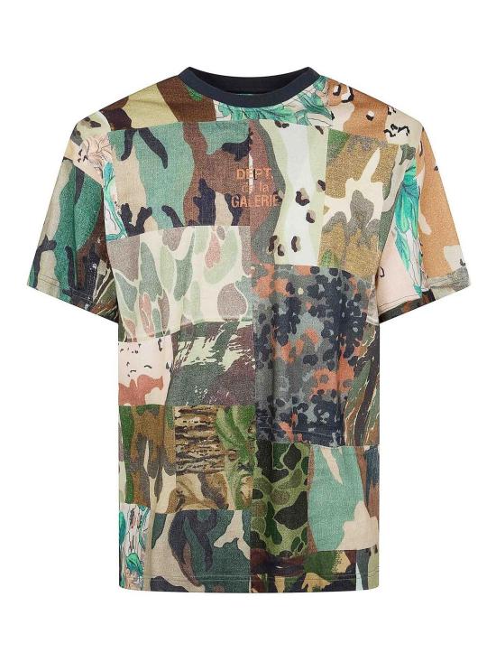 25FW 갤러리 디파트먼트 반팔 티셔츠 TOP012PRINTED Brown
