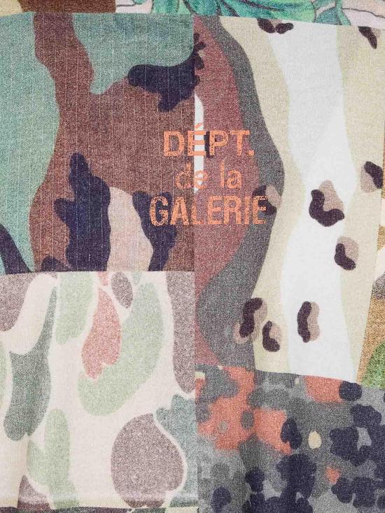 25FW 갤러리 디파트먼트 반팔 티셔츠 TOP012PRINTED Brown - GALLERY DEPT