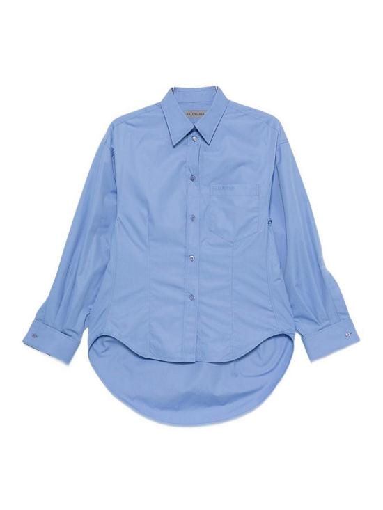 26SS 발렌시아가 셔츠 872318TUM204200 LIGHT BLUE