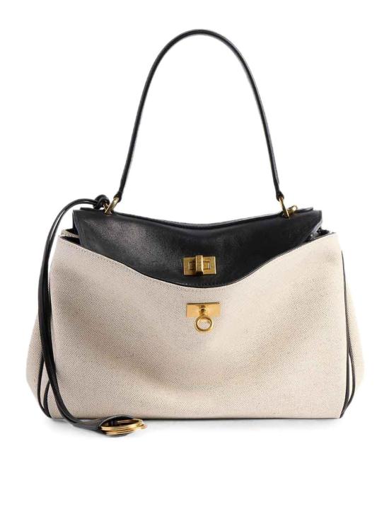 26FW 발렌시아가 로데오 토트백 스몰 7897792ACNP9260 LIGHT BEIGE