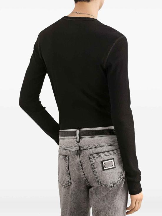 26FW 돌체앤가바나 반팔 티셔츠 G8SC4TG7P3IN0000 Black - DOLCE & GABBANA