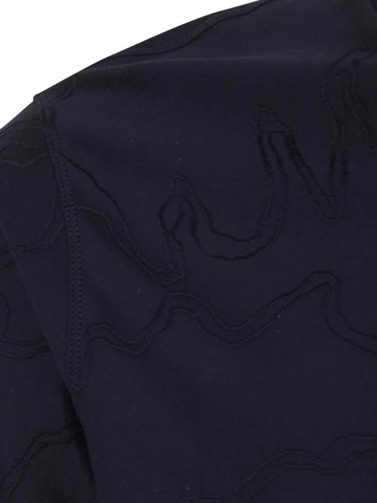 25FW 엠포리오 아르마니 반팔 티셔츠 EM004644AF23458FC333 Black - EMPORIO ARMANI