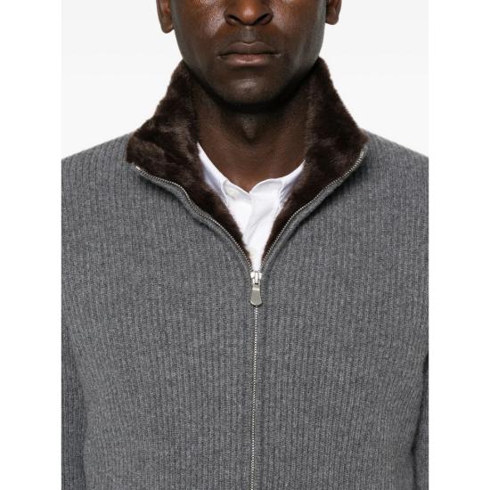 26FW 발바 봄버 자켓 7000 90403 0072 GREY - BARBA