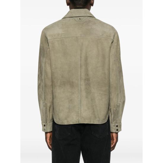 26FW 살바토레 산토로 가죽 자켓 51586 U ARMY GREEN - SALVATORE SANTORO